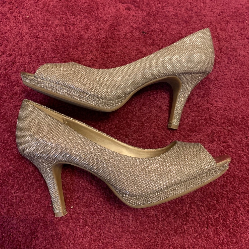 Sparkly heels